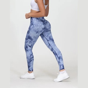 Nouveauté Leggings pour femmes à taille haute à séchage rapide écologiques avec impression de logo personnalisé pour la salle de sport, le yoga et la remise en forme - Product Image 1