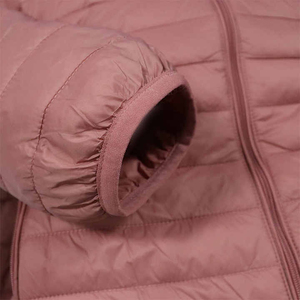 Wholesale New Arrival Custom Logo Printed Quilted <b>Waterproof</b> Winter Puffer <b>Jacket</b> Women <b>Plus</b> <b>Size</b> Option High Quality Fabric - Product Image 6