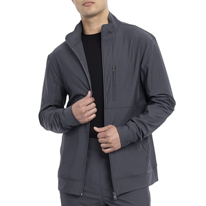 Veste d'uniforme d'hôpital confortable et élégante pour hommes en tissu extensible en coton, veste de médecin et d'infirmière - Product Image 6