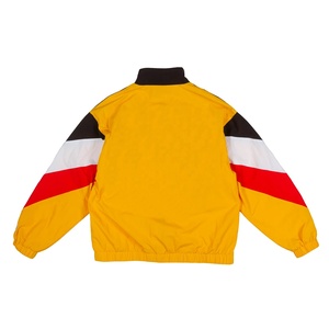 Vêtement de sport, veste de course légère, bloc de couleur, réfléchissante, veste coupe-vent en nylon froissé pour homme, veste zippée de créateur - Product Image 2