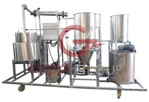 VEERA BD500SC Nouveau système de biodiesel double couche haute pureté Capacité de 270L Acier inoxydable écologique 9 kW 85-90% Rendement - Product Image 2