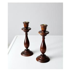 Meilleure vente bougeoir en bois cadeau de noël en gros supports de pilier pour la décoration intérieure décorations de table pour l'hébergement de fête - Product Image 3