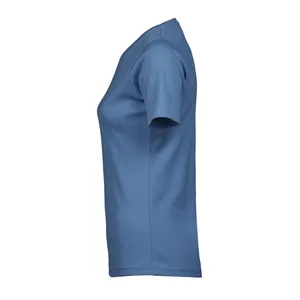 Camiseta Orgánica Interlock para Mujer, Camiseta Promocional Sostenible - Product Image 6