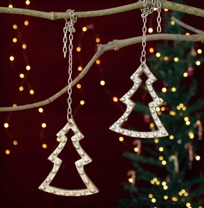 Décor à suspendre d'arbre de Noël en métal Standard en laiton AK avec pièce suspendue décorative finie antique pour l'accent d'arbre de Noël - Product Image 4