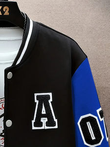 Meilleure vente Veste Versity en matériau frais Concevez votre propre vente chaude et tendance Veste Versity de qualité supérieure à bas prix pour hommes - Product Image 5