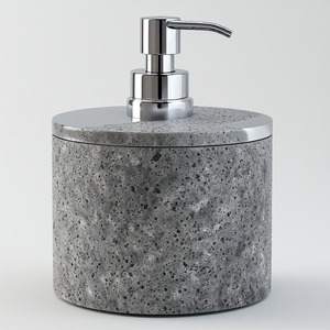 Dispensador de Jabón de Metal Elegante Diseñado para Baños Modernos con Construcción Duradera, Diseño Ecológico y Opciones Personalizables - Product Image 1