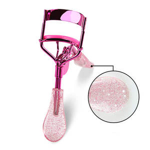 ที่ดัดขนตาสีทองพร้อมด้ามจับแวววาวอุปกรณ์ดัดขนตาสีโรสโกลด์แบบกำหนดเองมาใหม่ - Product Image 2