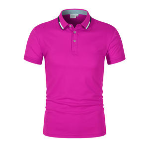 Polo de golf grande taille pour hommes Polo en coton à manches courtes et grand respirant pour l'été Vêtements de sport en plein air - Product Image 2