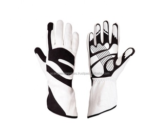 Guantes Nomex ignífugos personalizados para todo clima para Auto Car Sports F1 Go Kart Racing para adultos jóvenes transpirables para exteriores - Product Image 2