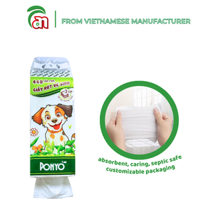 22gsm กระดาษ2ชั้นแบบนิ่มสำหรับแขวนปรับแต่งได้ดูดซับน้ำได้ดีเนื้อเยื่อไม้บริสุทธิ์600แผ่นจากเวียดนาม - Product Image 2