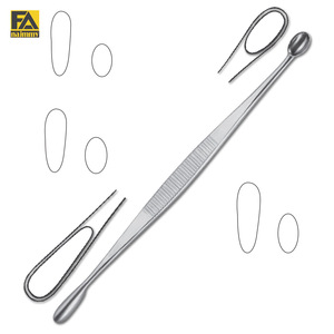 VOLKMANN CURETTE Oval / Oval 17cm Volkmann Curette Round Oval 20cm 8 ''Martini Curette 13,5 cm Instrumentos de cirugía ósea - Product Image 2