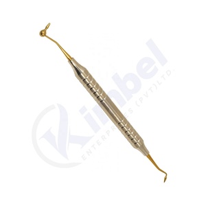 Acier inoxydable médical d'instrument de nettoyage et de remplissage dentaire manuel de haute qualité pour le travail occlusal - Product Image 3