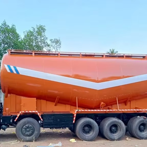 Camions à ciment à déchargement rapide pour utilisation industrielle et de construction, système d'étanchéité avancé à haute capacité, remorque à chargement sec, en vente - Product Image 1