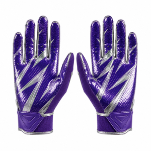Guantes de Fútbol Americano para Receptor, Ofrecen Control de Balón Mejorado, Construcción Flexible y Ajuste Cómodo para Receptores y Jugadores de Habilidad - Product Image 1