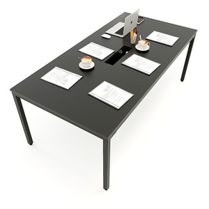 Pieds de table d'assemblage UConcept HCUC009 200x100, pieds de meubles minimalistes en fonte de fer pour hôpitaux, salles à manger et cuisines - Product Image 2