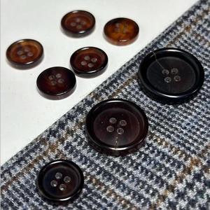 Botones de Cuerno de Búfalo Natural al por Mayor, Acabados y Coloridos para Accesorios de Ropa, Alta Calidad - Product Image 5