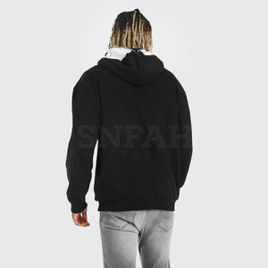 Wholesale Custom Logo Printed Solid Breathable Pullover Men's Hoodie with Face <b>Cover</b> for Winter Season - Product Image 2
