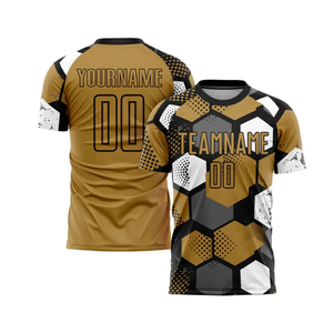 Camisetas de Fútbol Personalizables Sublimadas, Transpirables, de Malla 100% Poliéster, Impermeables, con Logotipo Personalizado, Manga Corta, Unisex para Adultos - Product Image 5