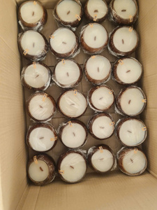 เทียนกะลามะพร้าวเรืองแสงธรรมชาติ | เทียนอีโคทำมือจากเวียดนาม - Product Image 2