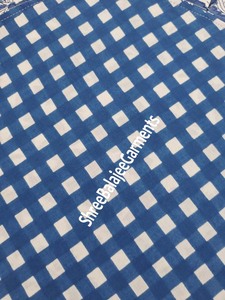 Manteles individuales Reversibles azul claro, bloque de mano Floral con estampado de volantes, decoración de mesa de comedor desechable moderna, reutilizable para el hogar - Product Image 6