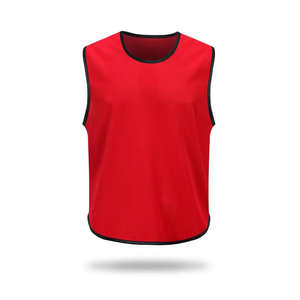 Baberos de entrenamiento de fútbol hechos a medida Chaleco sin mangas de entrenamiento de equipos de fútbol de alta calidad al por mayor - Product Image 2