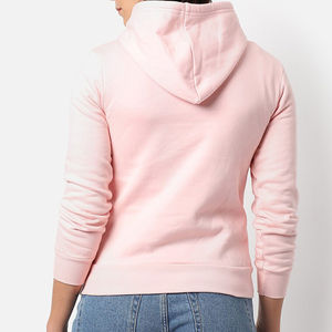 Sweat-shirts d'hiver en molleton 100% coton doux à capuche manches longues pour femmes Impression de logo personnalisé Haute qualité OEM Décontracté Respirant Rapide - Product Image 4