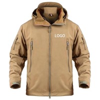 Veste Softshell Personnalisée de Qualité Exceptionnelle Entièrement Thermocollée Respirante avec Fermeture Éclair Imperméable en Cordura pour Sport, Course et Activités de Plein Air