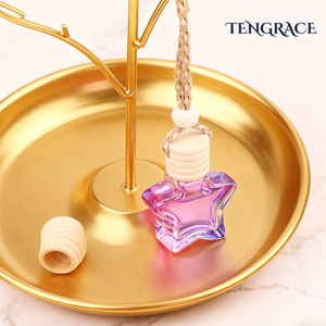 Flacon de parfum de luxe en verre miniature carré de 10 ml avec <span class=keywords><strong>bouchon</strong></span> à vis, idéal pour les parfums et les sérums de soin – Vente en gros - Product Image 3