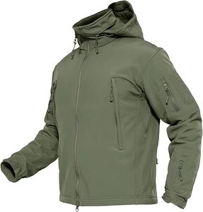 2024 haute qualité unisexe Softshell imperméable coupe-vent Logo personnalisé col montant mince en gros extérieur veste de pluie - Product Image 5
