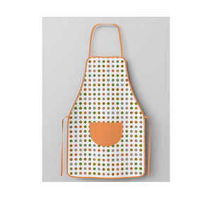 New Arrival Luxury Solid Pattern 100% Cotton Fabric Kitchen <b>Aprons</b>/ Knee Length Cross-back <b>Aprons</b> Wholesale in India - Product Image 1