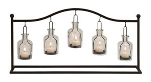 เชิงเทียนโลหะสไตล์มินิมอล ดีไซน์หรูหรา สำหรับตกแต่งโต๊ะและของตกแต่งบ้าน - Product Image 2