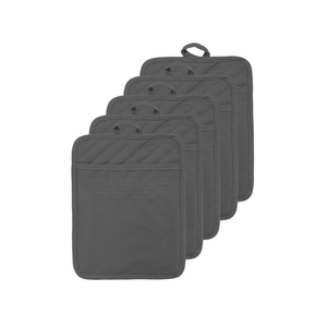 Asequible 100% algodón bordado acolchado resistente al calor cocina Grip Pad OEM ODM logotipo personalizado sostenible hecho en La India soporte para ollas - Product Image 4