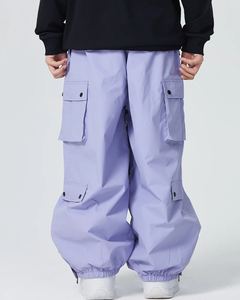 Men's Windproof Ski and Snowboard <b>Pants</b> Customizable Slim Fit <b>Stretch</b> Nylon Spandex Plus Size Woven <b>Cargo</b> Baggy <b>Pant</b> Trouser - Product Image 6