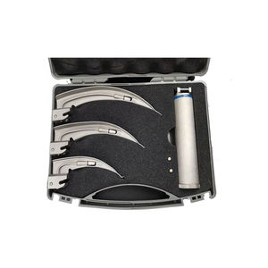 ชุดเครื่องมือตรวจกล่องเสียงแบบไฟเบอร์ออปติก KSM-FOL รุ่นขายดี ชุดตรวจกล่องเสียงสำหรับผู้ใหญ่รุ่นล่าสุด ระบบสแตนเลส ชุดอุปกรณ์ศัลยกรรมกระดูกแบบใช้มือ - Product Image 3