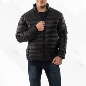 Veste matelassée d'hiver de haute qualité pour hommes, vente chaude, chaude, légère, pour l'extérieur, veste matelassée en duvet pour hommes - Product Image 3