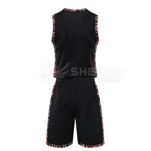 เครื่องแบบบาสเกตบอลชุดบาสเก็ตบอลแห้งเร็วชุดกีฬาดีไซน์ไม่เหมือนใคร - Product Image 2