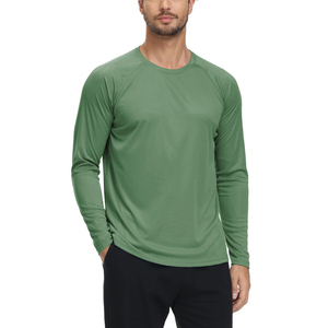 2024 nuevas camisetas de manga larga para hombre, tela de lona de alta calidad, diseño en blanco, varios colores, ropa informal de verano - Product Image 5