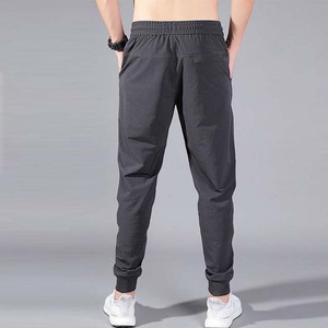 Spring and Summer Latest Sport Hip Hop Design <b>Men's</b> Plus Size Solid Color <b>Linen</b> Causal Long <b>men's</b> pants straight, curved striped - Product Image 5
