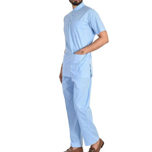 Ensemble de blouses médicales extensibles pour hommes de qualité supérieure, uniformes d'hôpital pour hommes, polyester, rayonne et élasthanne médicaux pour adultes - Product Image 6