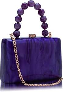 กระเป๋าคลัทช์เรซินระดับสูงหรูหราสง่างามทันสมัยมีเอกลักษณ์ทันสมัยกระดุมเปิดแม่เหล็ก - Product Image 6