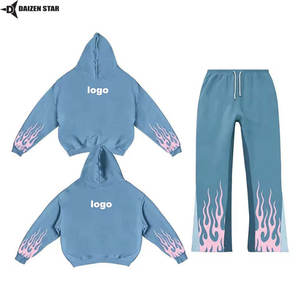 Sweat à capuche pour homme, hiver, devant, 100% coton, polaire, surdimensionné, écologique, respirant, coupe-vent, streetwear décontracté, couleur unie - Product Image 5