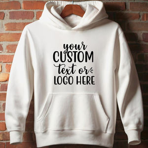 Soft Cozy 100% Cotton Fleece Hoodie with Breathable Windproof Fabric for Easy Motion for Gym & Outdoor Activities - Product Image 4