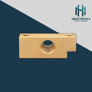 Wholesale CNC Brass Threaded <b>Block</b> High Strength Corrosion Resistant Brass <b>Mounting</b> Components For Mechanical Applications - Product Image 3