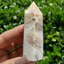 เสาโอเบลิสก์หอคอยคริสตัลงานฝีมือจากธรรมชาติสำหรับตกแต่งบ้านการบำบัดพลังงาน - Product Image 3