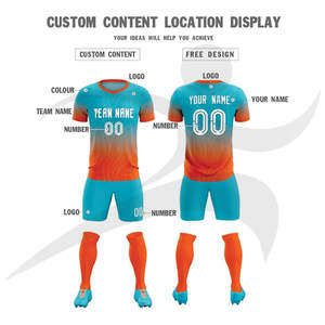 Véritables maillots de l'équipe de club AC de qualité thaïlandaise Version de fan de joueur personnalisée Maillot de football de Barcelone Maillot de football - Product Image 3