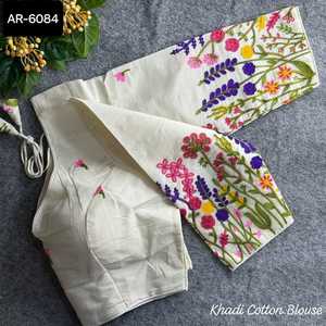 Broderie lourde Travail prêt à travailler Chemisier Collections Chemisier à bas prix avec la meilleure qualité Blouse pour la fête Saree et Choli - Product Image 4