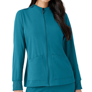 Vêtement médical, veste de travail, vente en gros, vêtements de travail pour hôpital, manches longues, style blouse de laboratoire, vêtements pour infirmières et médecins, logo personnalisé - Product Image 6