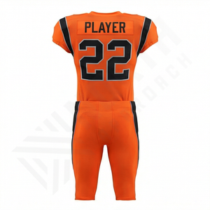 Uniforme Deportivo de Fútbol Americano Personalizado de Alta Calidad, Diseño Moderno, Transpirable, para Equipos, Gran Venta - Product Image 2