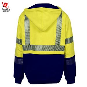 Sweat-shirt à capuche de sécurité haute visibilité, qualité supérieure, polaire - Product Image 3