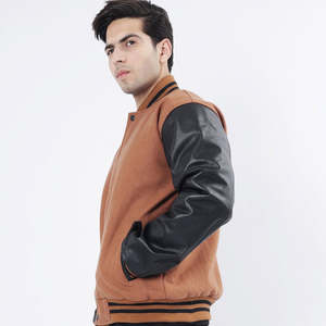 Adult Size Plain Letterman <b>Baseball</b> <b>Jackets</b> <b>for</b> <b>Men</b> Private Logo <b>Men</b> Clothing Winter Blank Varsity <b>Jacket</b> - Product Image 4